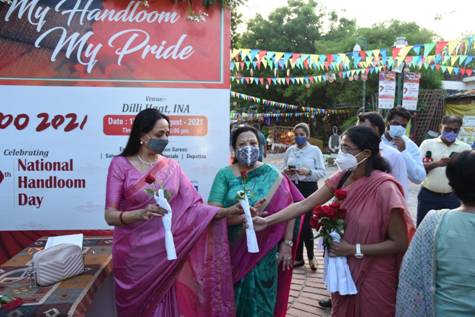 Organizing ‘My Handloom My Pride’ Expo in Delhi